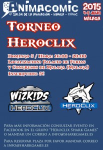 Cartel torneo Heroclix