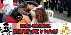 Zona infantil Steampunk y Lolita