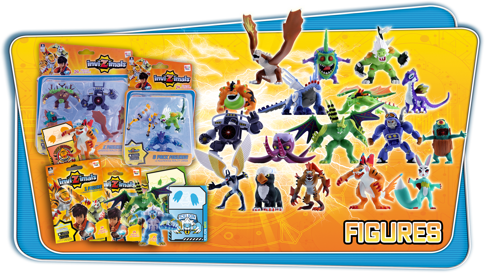 Figuras de Invizimals